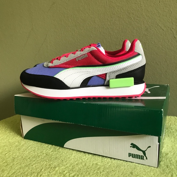 NIB Puma Future Rider Womens Multicolored Sneaker’s - Picture 3 of 10